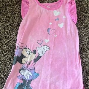 Disney Pink Minnie Mouse Short Sleeve Tee
